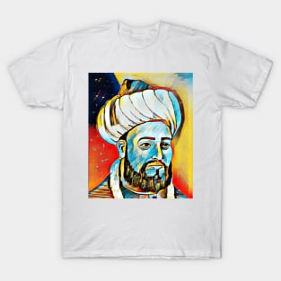 Al Ghazali Abstract Portrait | Al Ghazali Artwork 5 T-Shirt